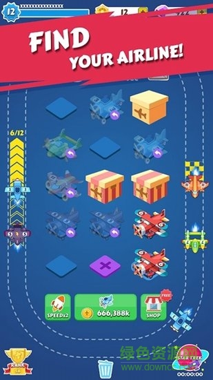 合并飛機(jī)無(wú)限金幣鉆石版 v1.4.3 安卓漢化內(nèi)購(gòu)版 1