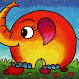 兒童畫畫卡通人物大全可愛