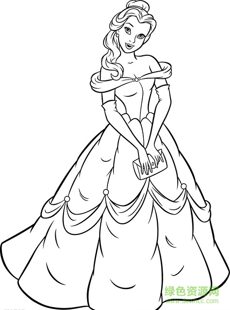 8一9歲最美麗公主的畫大全 14張 0