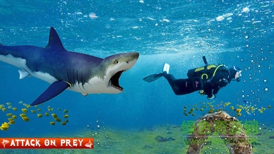 巨齒鯊襲擊手游