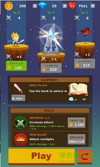 tap hero點擊戰(zhàn)爭無限金幣修改版 v1.4 安卓版 2