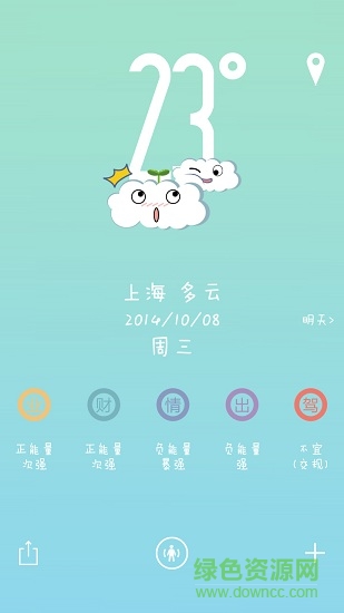 萌萌天氣手機(jī)版 v1.5 安卓版 1