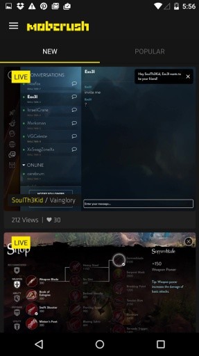 Mobcrush修改免谷歌版 v17.07.02 安卓版 1