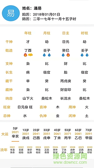 通易八字 v4.7 安卓版 1