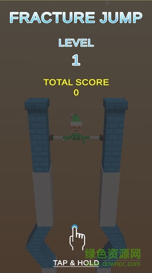 小人用腿撐住墻(fracturejump) v0.1 安卓版 0
