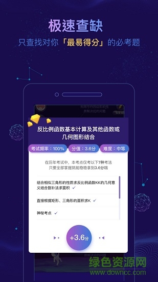 精準(zhǔn)學(xué)中考神器 v1.0.2 安卓版 1