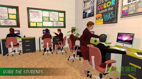 虛擬高中教師 v1.0.3 安卓版 1