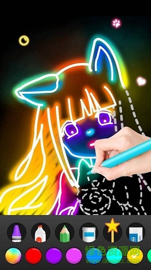 學畫發(fā)光漫畫手機版 v1.0.1 安卓版 0