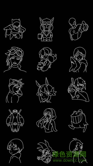 學畫發(fā)光漫畫手機版 v1.0.1 安卓版 2