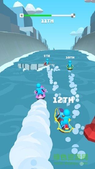 橡皮人沖浪比賽(Dab Racing) v1.0.1 安卓版 0