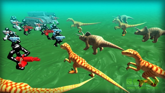 恐龍戰(zhàn)爭模擬器無限鉆石金幣版 v1.03 安卓正版 0