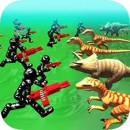 恐龍戰(zhàn)爭模擬器無限鉆石金幣版