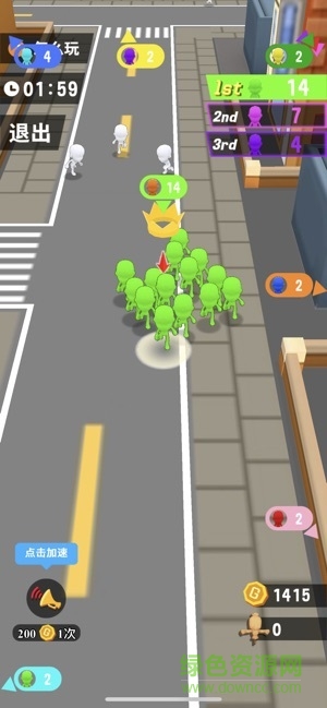 微信人气大作战无限时间金币版 v1.0 安卓版0