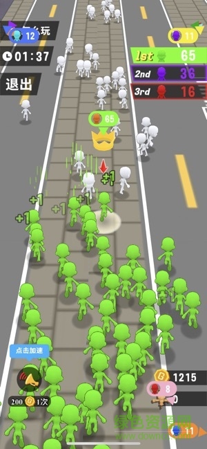 微信人气大作战无限时间金币版 v1.0 安卓版1