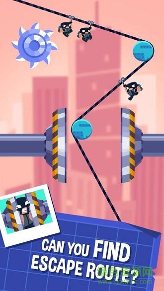 橡膠強(qiáng)盜中文版(Rubber Robbers) v1.0.1 安卓版 0