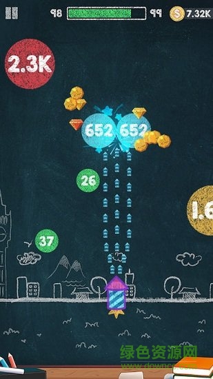 粉筆射擊無限金幣 v1.0.6 安卓內(nèi)購版 1