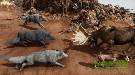 狼生存模擬器中文版 v0.1 安卓版 3