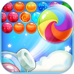 開心萌貓泡泡龍游戲