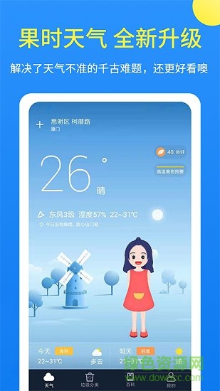 果時天氣app