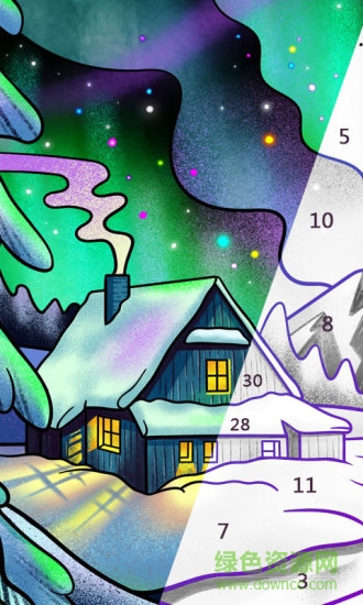 數(shù)字填色趣味解壓新版 v2.6.1 安卓免費去廣告版 0