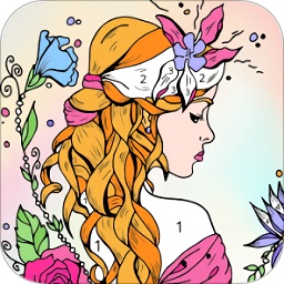 藝術(shù)數(shù)字填色書