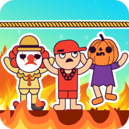 火柴人救援繩索無(wú)限金幣