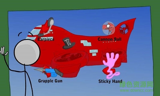 火柴人潛入飛艇漢化版 v1.0.1 安卓版 0