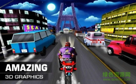 交通騎手3d(moto traffic rider) v1.6.9 安卓版 1