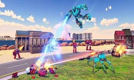 飛行蜘蛛機(jī)器人游戲 飛行蜘蛛機(jī)器人