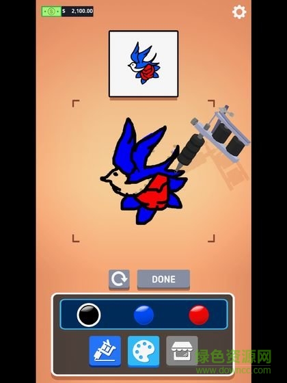 艾薇兒的紋身店游戲