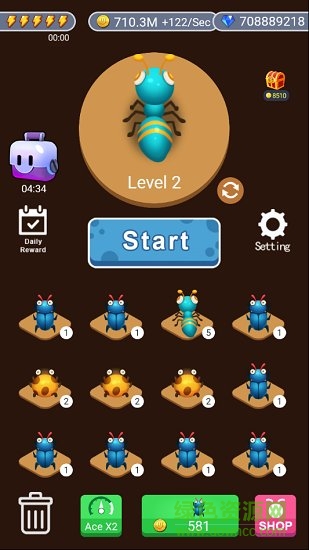 蟲(chóng)子大作戰(zhàn)手游(bumpit.io) v1.6.2 安卓手機(jī)版 0