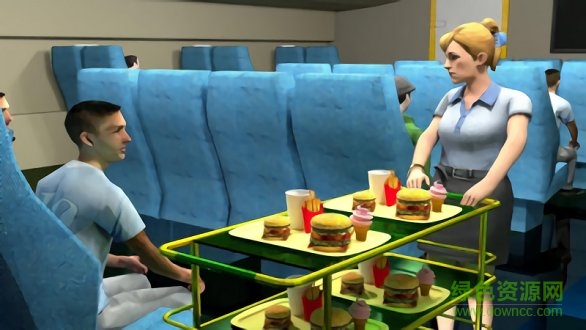 飛機(jī)空姐模擬器中文版 v1.1 安卓漢化版 1