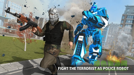 警察機(jī)器人汽車(chē)