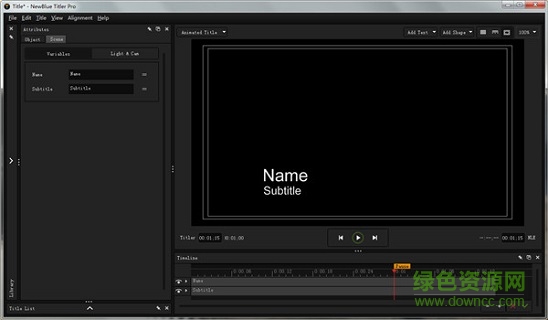 newbluefx titler pro7.0 v7.0  0