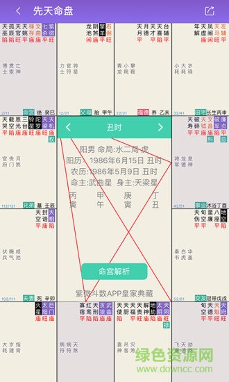 紫薇斗數(shù)生辰八字免費下載