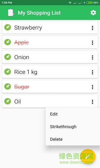 我的購(gòu)物清單(my shopping list) v2.0 安卓版 0