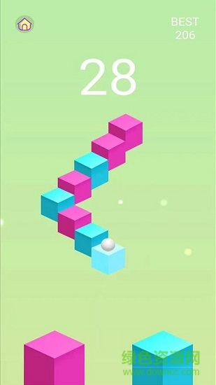 粉藍跳跳球 v1.0.0 安卓版 1