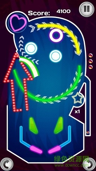霓虹燈彈球 霓虹燈彈球游戲