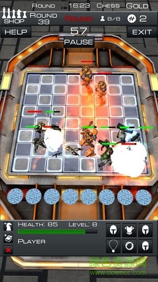 汽車機器人國際象棋游戲