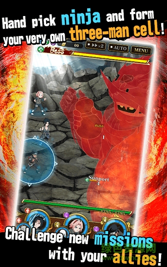 火影忍者疾風(fēng)傳終極熾焰修改中文版 v2.14.1 安卓無限查克拉版 3