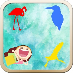 兒童學(xué)動(dòng)物和顏色