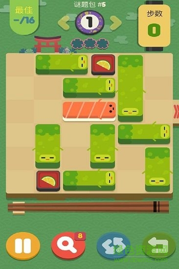 壽司華容道無廣告單機版(push sushi) v1.0.5 安卓版 1