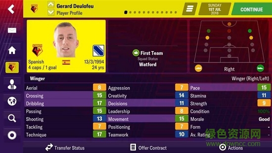 足球經(jīng)理2019漢化無限金幣手機版 v1.0 安卓移動版 0