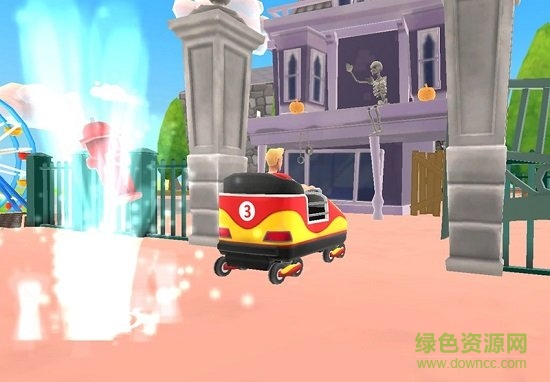 主題公園過山車手機