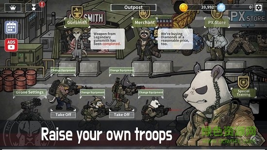 b2b滅絕中文全人物最新版(b2b extinction) v2.5.0 安卓無限金幣鉆石版 2