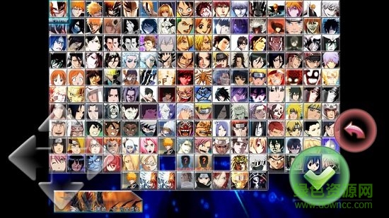 死神vs火影戰(zhàn)神改sans最新版 v0.0.9 安卓無限氣版 1