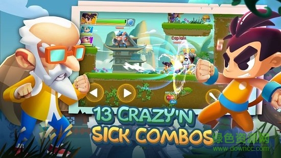 超級(jí)英雄大亂斗無(wú)限鉆石版(super brawl heroes) v1.1.9.186 安卓版 0