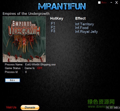 地下蚁国三项修改器 地下蚁国修改器