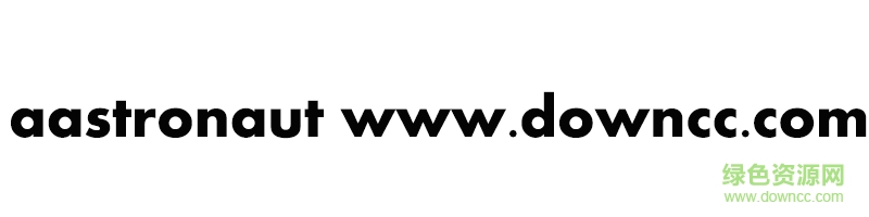 aastronaut字體