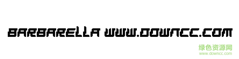 Barbarella字體